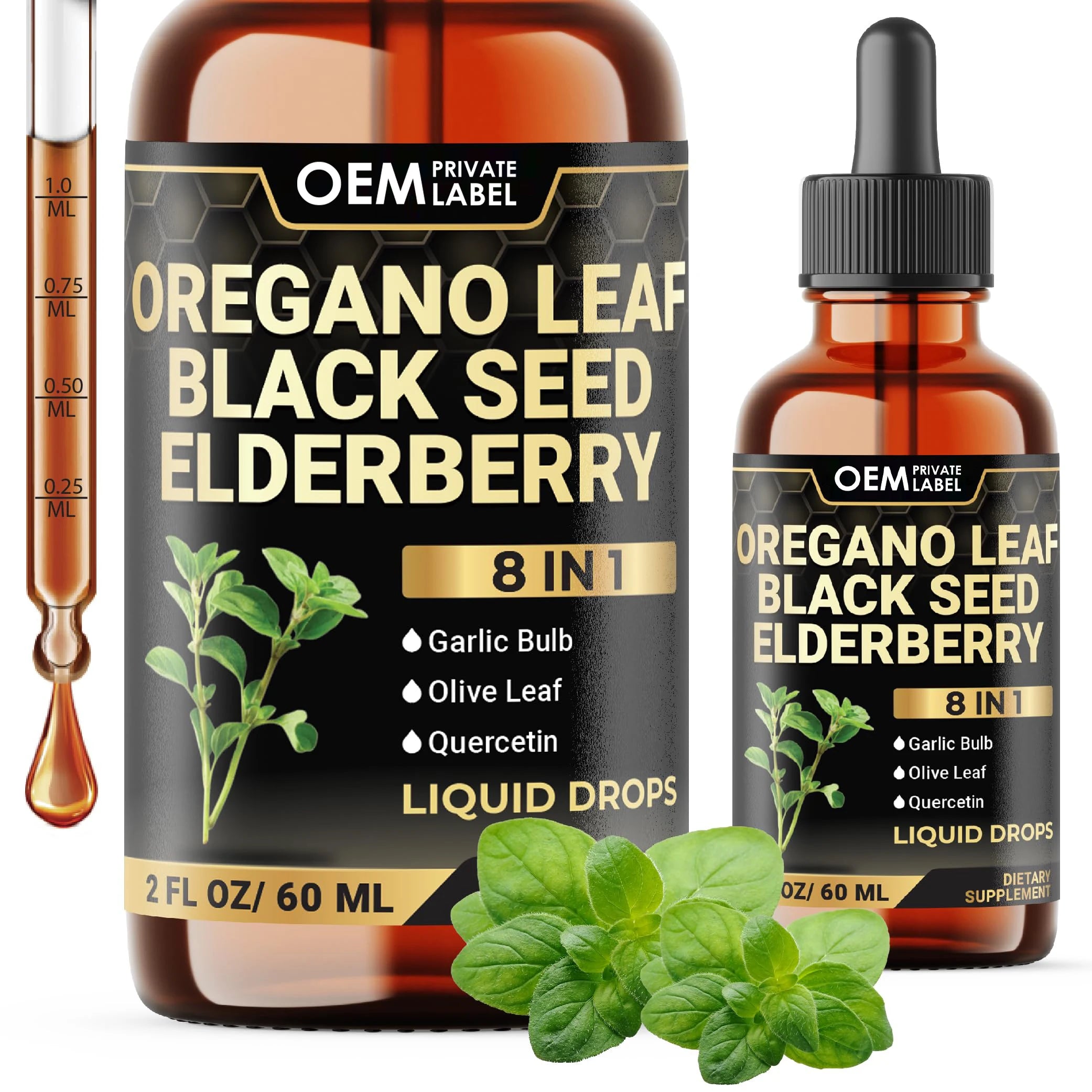 Private Label Natural Oregano Oil Improve Health Oregano Oil Drops 100% Pure Wild Oregano Oil Liquid Drops