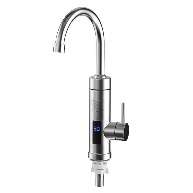 2024 Factory Price Full Stainless Steel Hot and Cold Water Electric Faucet for Kitchen Home