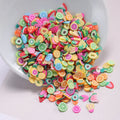 Hot Sale 1kgs Per Bag Bulk Stock Fast Shipping 5mm Size Finger Nail Art Decorative Polymer Clay Fruit Slice