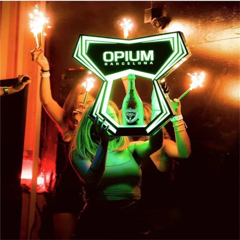LED Bottle Presenter With Customized Logo for Nightclub
