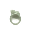Burmese Jadeite Grade a Brave Ring Jade Pendant Pendant Jade Handicraft Factory Wholesale