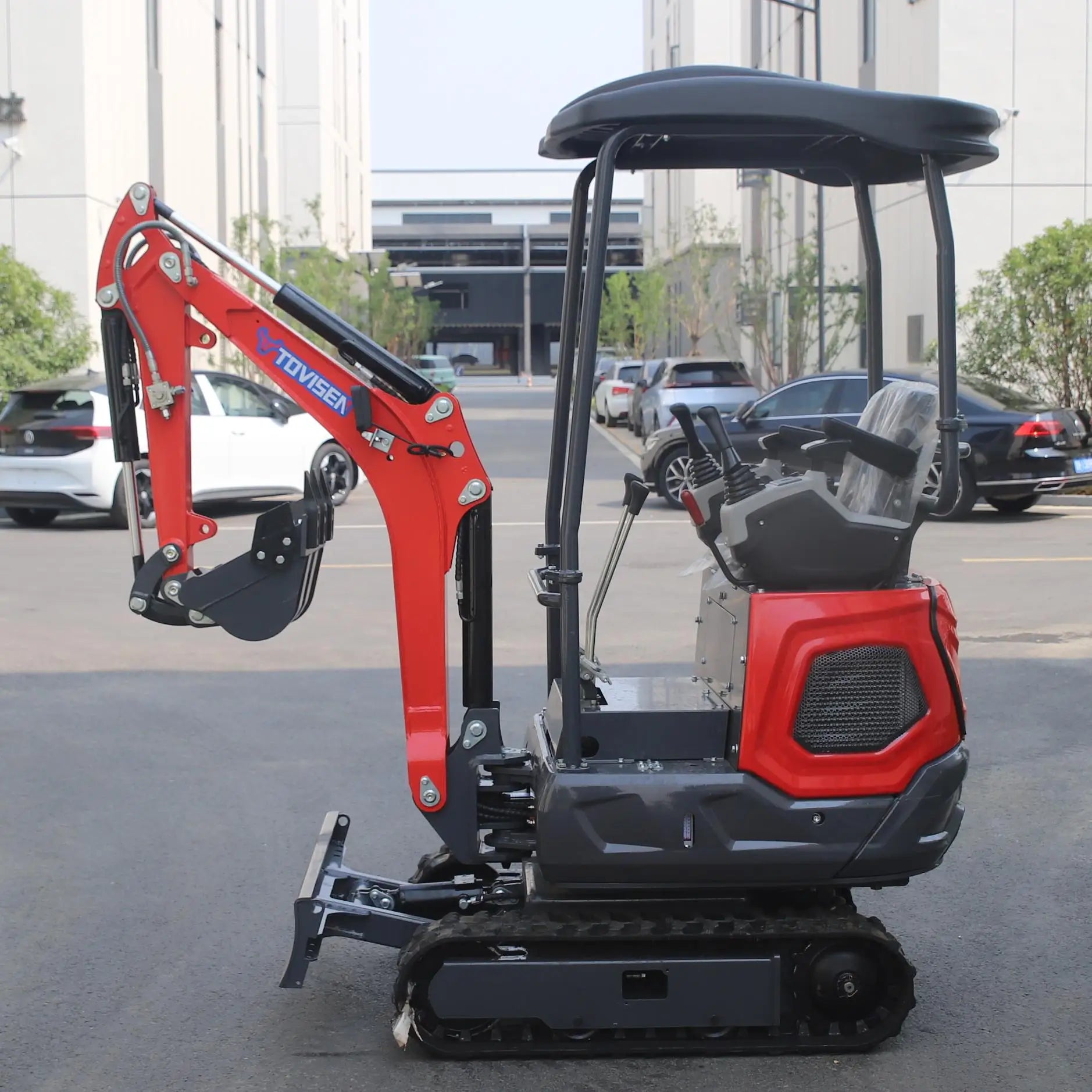 CE EPA for Kubota Mini Excavator 1200kg Farm Used Home Hydraulic Digger Small Crawler Bagger with Core Components Motor