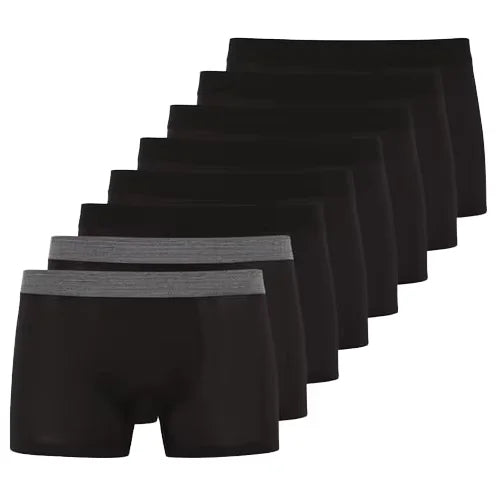 Wholesale Mens Boxers Briefs Stretch Cotton Elastic Band Breathable Underwear Plus Size Boxers Shorts for Men