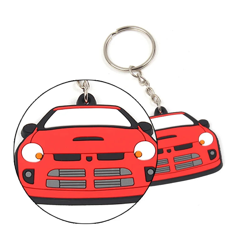 Rubber Key Chain Factory Price Custom Make Anime Cartoon Silicone Keychain Patches for Gifts