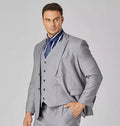 2025 Men's Large Size Suit Fat Business Formal 3 Piece Wedding Dress Interview Professional Loose Custom Wedding Suits for Men