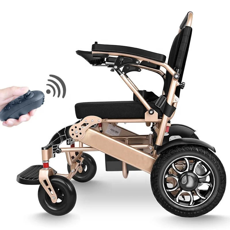 Remote Intelligent Remote Control Fully Automatic Folding Mobility for the Elderly Motorized Wheelchair for the Disabled