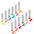 12 Colors Glowing in Dark UV Gel Nail Polish Set Soak-Off Luminous Color Liners for Nail Art