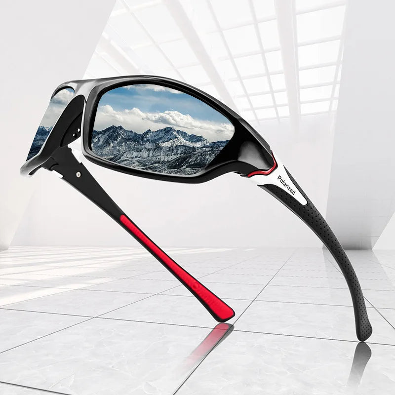 2025 Outdoor Sport Sunglass Unisex New Style Square Full Rim % UV Protection Polarized Riding Multiple Colors