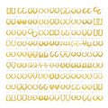 Fashion Hoop Earrings Geometry Huggie Chunky Statement 18k Gold Plated Stainless Steel Hoop Earrings Jewelry