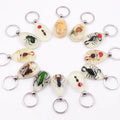 Luminous Scorpion Key Chain New Luminous Product Artificial Crab and Scorpion Keychain Bag Car Key Ring