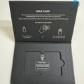 85.5*54mm Credit Slot Cards Paper Boxes Holders Packages with Magnetric Closure Business Visiting Cards case Box