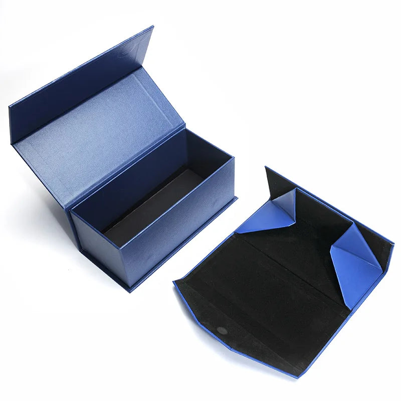 Hot Selling Custom logo Fashion Hard Rectangle Glasses Packaging Box case Handmade Gift Boxes