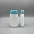 Low MOQ HDPE Sunscreen Lotion Sunblock Hand Cream Face Cream Facial Cleanser Eye Cream Container Plastic Bottle Packaging Screw