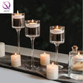 Romantic Valentine's Day Dinner  Wedding Restaurant Atmosphere Candle Cup Container Glass Candle Holder Floating Candle