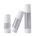 Top Selling Cosmetic 15ml 30ml 50ml Airless Dispenser Bottle Without Straw for Skincare Personal Care Support Customization