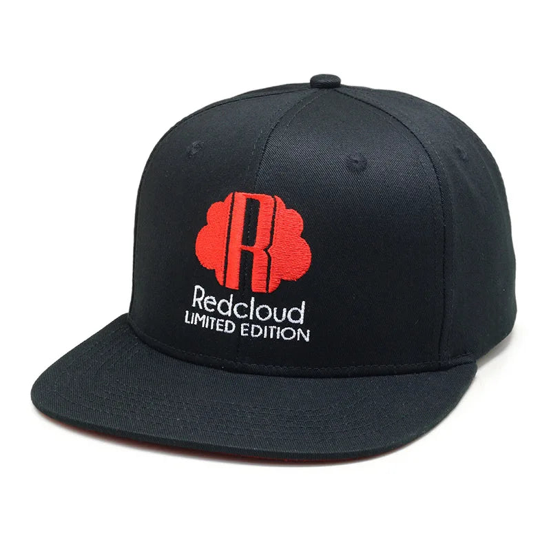 Custom 100% Cotton Canvas 6-Panel Flat Bill Snapback Cap Sporty Street Style Unisex Logo Embroidery for Outdoor & Travel Use