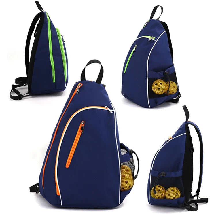 New Custom logo Pickleball Padle Tennis Sling Bag Waterproof Sports Carry Premium Quilted Padle Pickleball Bag Backpack