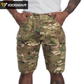 IDOGEAR Summer Elastic Camo Shorts Men Shorts Sports Duty Pants Tactical Cargo Shorts