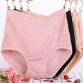 Solid Color Comfortable Lace Cotton Women Panties for Women Cotton Plus Size 6XL