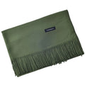 Whosale Pashmina Cashmere Recycled Yarn Plain Tassel Woolen Shawl Long Wrap Blanket Hijab Scarves Winter Scarf for Women