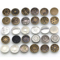 Metal Buttons Jeans Easy Clip Snap Button Perfect Fit Instant Universal Adjustable Belt Buckles Clothing Crafts Garment DIY