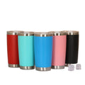 2023 Gift Stainless Steel Cup Blank 20 oz Tumbler Cups in Bulk Travel Car Mugs