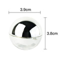 OEM Private Logo Organic Vegan Moisturizing Round Lip Balm OEM Ball Golden Silver Natural Colorful Lip Balm