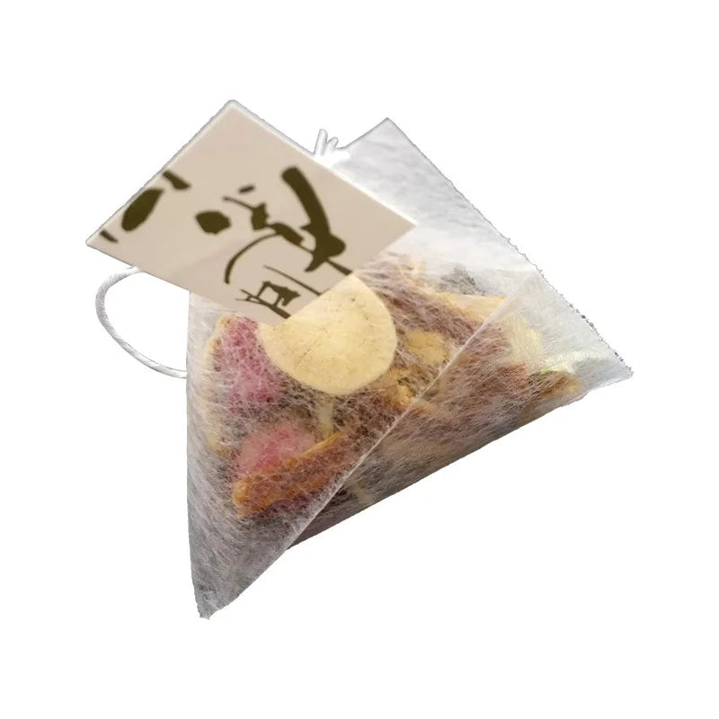 Triangle  Corn Fiber  Flavor Black Tea Empty Pyramid Green Tea Leaves Dried Flower Tea Bag