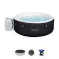 Bestway 60002 1.80m X 66cm Lay-Z-Spa Miami AirJet SaluSpa Inflatable Indoor Round Hot Tub