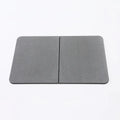 Foldable Tub Non Slip Diatomaceous Earth Bath Mat Quick Dry Shower Stone Mat for Bathroom Kitchen