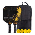 USAPA Approved Carbon Fiber Pickleball Paddle with Custom Logo Honeycomb Core Graphite Face for Adults' Training