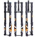 BUCKLOS Horquilla Mtb 29 Inch MTB Electric Downhill Inverted Fork Double Crown Inverted Fork  Aluminum Alloy Bicycle Fork