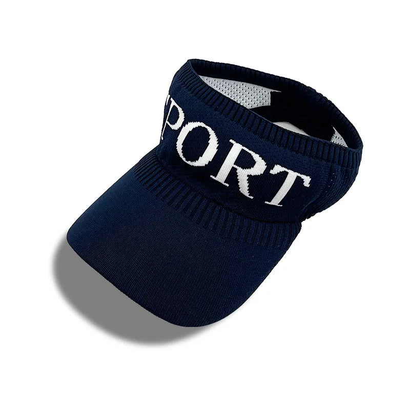 HZM-24040 Wholesale Summer Custom logo Uv protection Sun protection Empty Top Hat Outdoor Sports Breathable Baseball Sun Cap