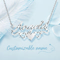 Best Selling Customized DIY Name Letter Pendant Necklace Personalized Stainless Steel Letter Necklace