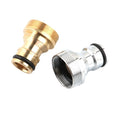 Universal Brass Faucet Tap Connector Mixer Hose Adaptor Smooth Surface Kitchen & Garden Watering Tools with Basin Fitting