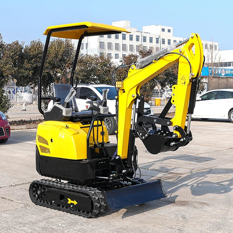 Free Shipping Mini Excavator EPA Engine 3.5 Ton Crawler Micro Digger 1 Ton 2 Ton Hydraulic Farm Small Excavator for Sale