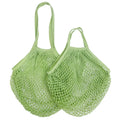 Customized Colorful Net Shopping Grocery Tote Bag Reusable Supermarket Cotton Mesh Bag