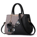 Wholesale Stylish Ladies PU Leather Handbag Unique Embroidery Zipper Closure Original Chinese Style Fashion for Women