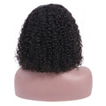 Wig Vendors Wholesale Afro Kinky Curly Bob Lace Front Wig Natural 1b Color Peruvian Cuticle Aligned Virgin Hair Short Bob Cut