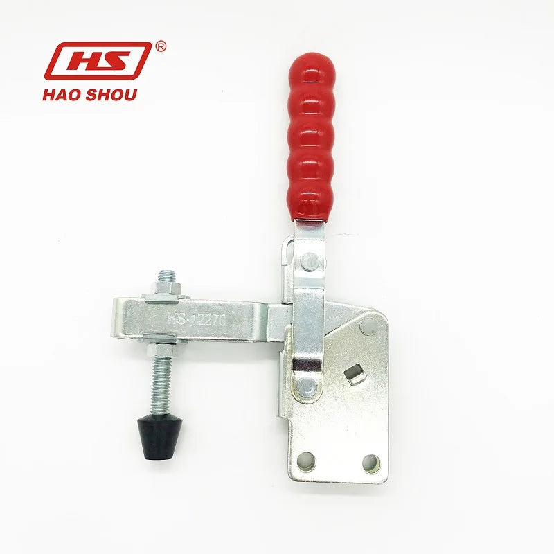 Haoshou Quick Release Hold Down Clamps HS-12270 Welding Fixture Adjustable Vertical Toggle Clamps