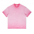 Unisex Heavy Cotton Oversize Faded Tee Custom LOGO Men Blank Heavyweight Crop Boxy Vintage Boxy Acid Wash Distressed T Shirt