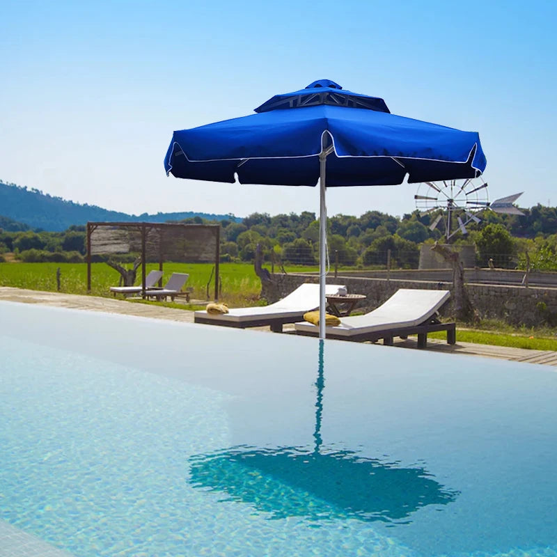 Garden Table Chair Column Furniture Umbrella Advertising Stand Folding Umbrella Outdoor Umbrella Umbrella Big Sun Table Chair