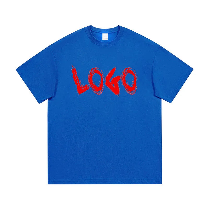 Custom Mens Heavy Weight Blank Tshirts Men Light Fashion Plain Shirts Pure Cotton Printing Oversize T-shirt for Men