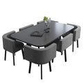 Customize Color Modern Nordic Restaurant Furniture Negotiation Dining Table and Chair Set for Selling