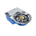 Korean Restaurant Indoor Embedded Table Top Samgyupsal Butane Gas BBQ Grill Stainless Steel Gas Grill