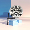 4 Jaws Independent Lathe Chuck 160mm Steel SANOU Brand K72-160 Manual Type for Metal Working Machine