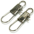 Synnex Brand Stainless Steel & Brass Fishing Hook Connector Clip Swivel Safety Snap-Good Quality