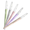 Women Facial Razors and Trimmer Dermaplane Eyebrow Razor with Precision Refills Derma Blades for Smooth Shave