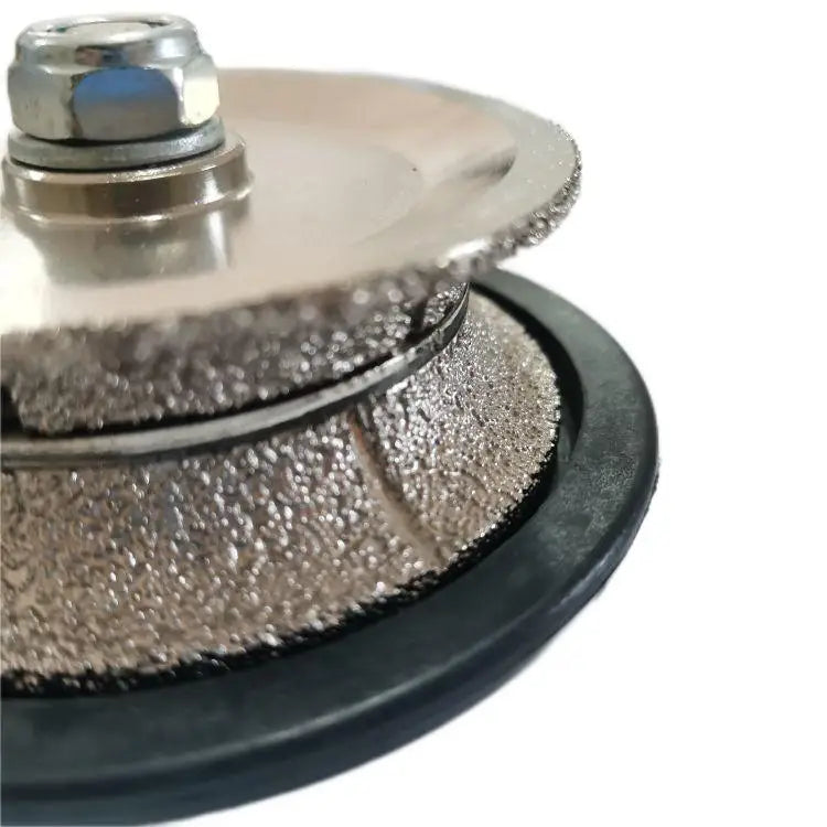 Bullnose Vacuum Brazed Diamond Grinding Wheel Diamond Profile Grinding Wheel