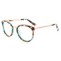 YD1033 Fashion Design Women's Oversized Acetate Colorful Frame Glasses